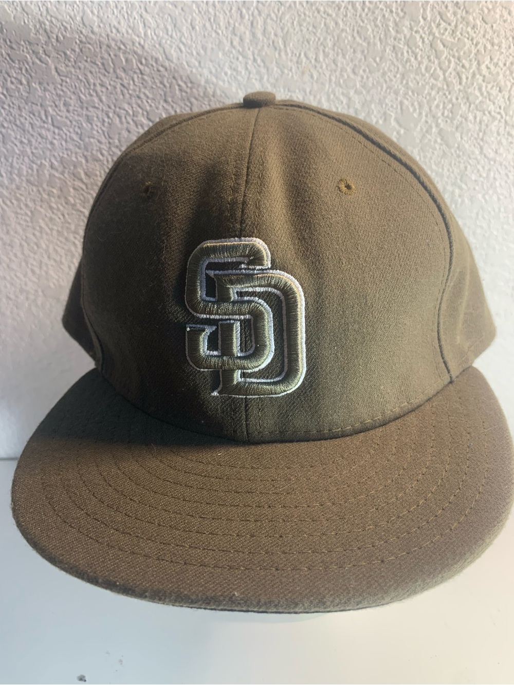 San Diego Padres Fitted Baseball Cap Size 8